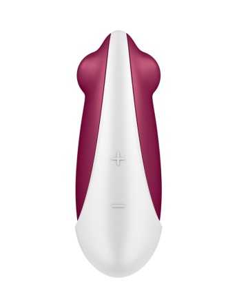 SATISFYER - SPOT ON 3 ESTIMULADOR DE CLÍTORIS ROJO - Placer Intenso y Preciso - SATISFYER VIBRATOR - JUGUETES BIENESTAR
