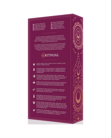 RITHUAL - ANUSARA MOTOR DUAL RECARGABLE 2.0 ORQUIDEA - 100% Sumergible