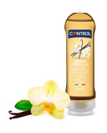 CONTROL - 2 EN 1 MASSAGE & PLEASURE MADAGASCAR SWEETNESS 200 ML - CONTROL LUBES - Aceites con Sabores