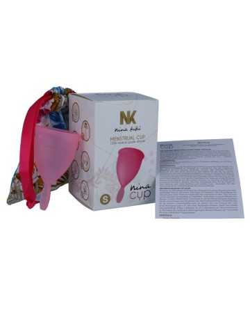 NINA KIKÍ - COPA MENSTRUAL ROSA - TALLA S - Copas vaginales