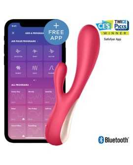 SATISFYER MONO FLEX ROSA CON APP