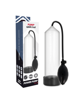 PUMP ADDICTED - BOMBA ERECCIÓN RX3 TRANSPARENTE