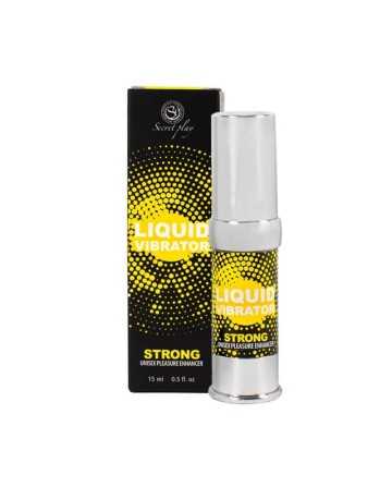 SECRETPLAY - VIBRADOR LÍQUIDO ESTIMULADOR UNISEX STRONG 15 ML - SECRETPLAY COSMETIC