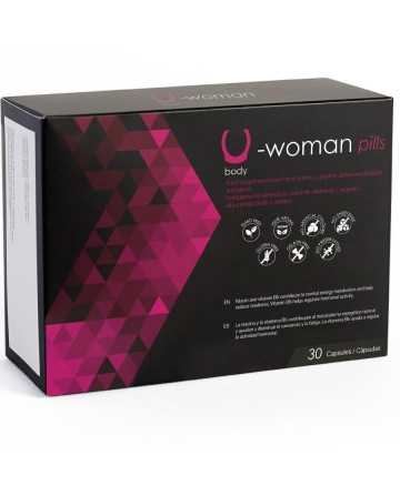 U-WOMAN – Complemento alimenticio para la libido femenina - 500COSMETICS - Cápsulas Femeninas
