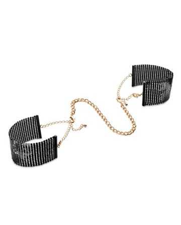 BIJOUX - DÉSIR MÉTALLIQUE ESPOSAS MALLA METALICA NEGRA - BIJOUX DESIRE METALLIQUE