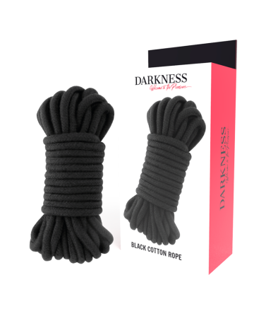 DARKNESS - CUERDA JAPONESA 10 M NEGRO | Dominación Erótica - DARKNESS BONDAGE - Cuerdas