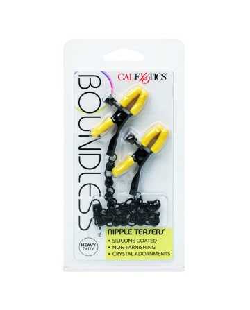 CALEXOTICS - BOUNDLESS PINZAS DE PEZONES: Placer Elevado y Estilo - BDSM & BONDAGE