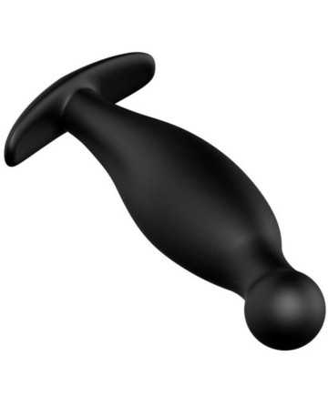 PRETTY LOVE - PLUG ANAL SILICONA 11.7 CM NEGRO - Estimulación Anal Extra - PRETTY LOVE BOTTOM - Plugs Anales