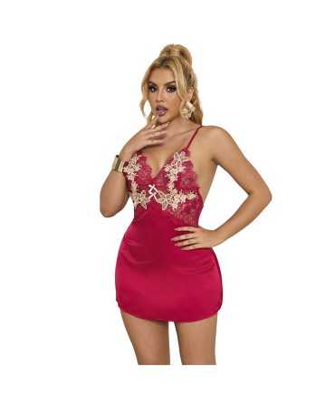 SUBBLIME - Babydoll Floral Rojo: Elegancia y Seducción - SUBBLIME BABYDOLLS