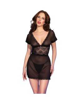 CHILIROSE - CR 4830 BABYDOLL BLACK L