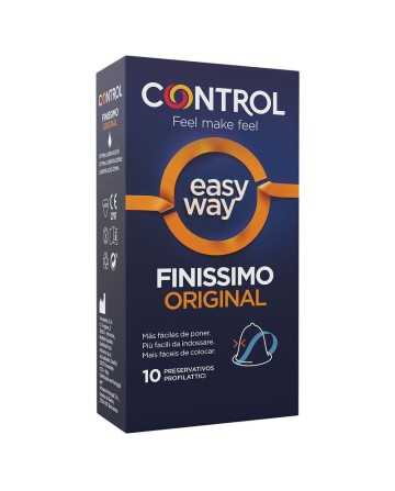 CONTROL - ADAPTA EASY WAY FINISSIMO 10 UNITS - CONTROL CONDOMS - Sensitivos