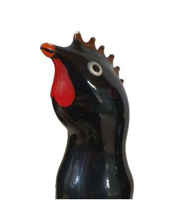 CONDOMERIE - Preservativo Decorativo Pintado a Mano Gallo Negro - Preservativos Divertidos