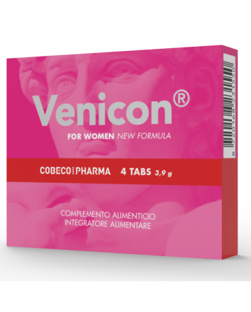 Venicon for Women – Vitalidad y Deseo Sexual Femenino de Forma Natural - COBECO PHARMA - Cápsulas para Mujeres