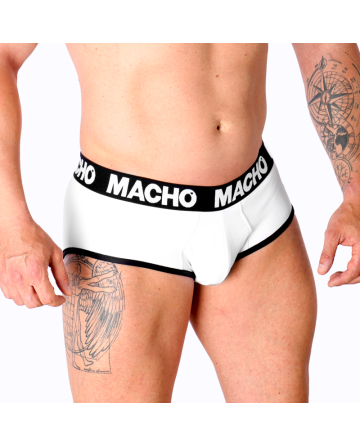MACHO - MS30BL SLIP BLANCO S - MACHO UNDERWEAR - Slips