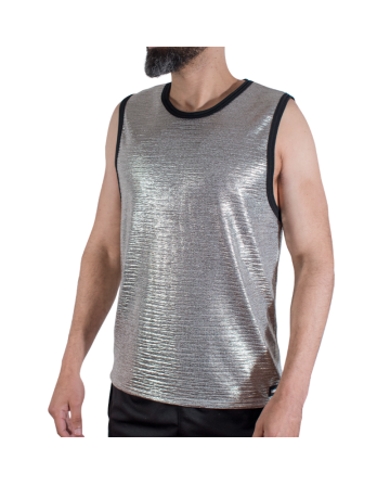 MACHO - CAMISETA BRILLO TEXTURA S/M - MACHO UNDERWEAR - Men's T-shirts