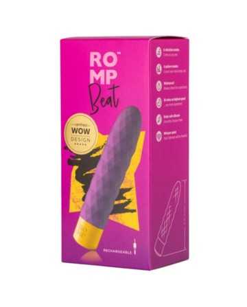 ROMP - BEAT MINI MULTIFUNCTION VIBRATING BULLET VIOLET - BULLETS