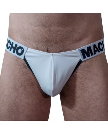 MACHO - MCH009 LATERAL SLIP BLANCO S - MACHO UNDERWEAR - Slips