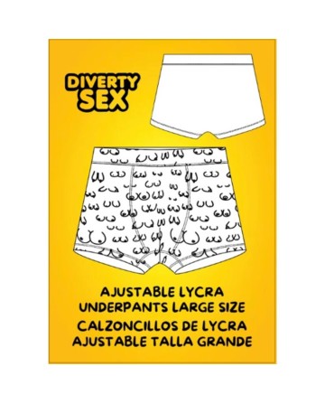DIABLO PICANTE LARGE SIZE BREAST BRIEFS