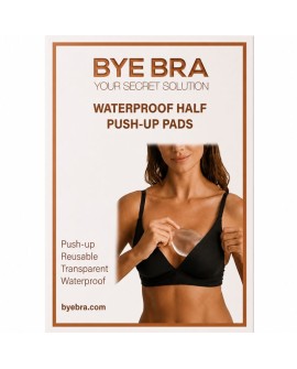 BYE-BRA - SEMI PADS PUSH-UP TRASPARENT