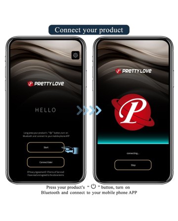 Vibrador perineal Anthony de Pretty Love