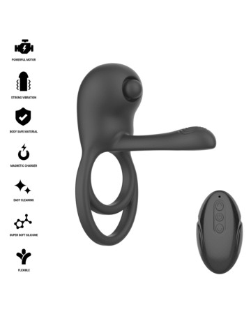 Anillo vibrador INTENSE SPIKE en silicona body-safe