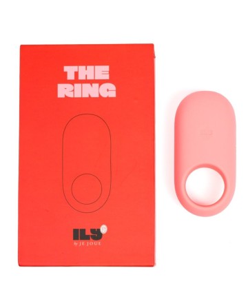 Detalle del acabado del anillo vibrador ILY Cock Ring de JE JOUE