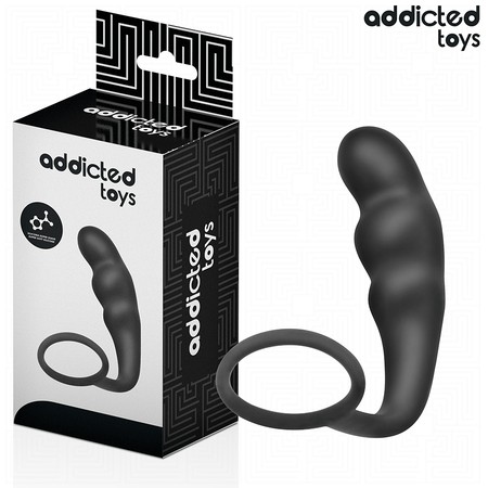 Plug Anal con Anillo Silicona Modelo 4 | Addicted Toys