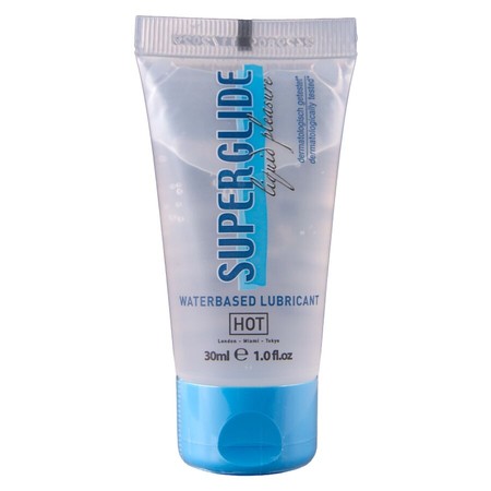 HOT SUPERGLIDE Lubricante Base Agua 30 ml | Sexualitatis