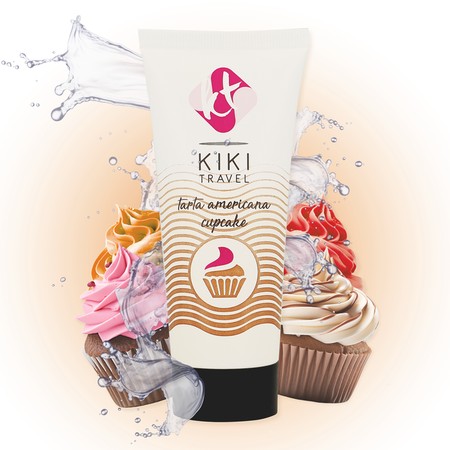 KIKÍ TRAVEL Gel Deslizante Sabor Tarta Americana Cupcake 50 ml