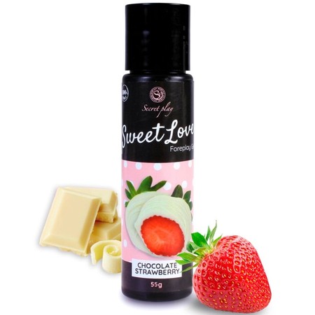 Gel Sweet Love Fresa y Chocolate Blanco 60 ml | Secretplay