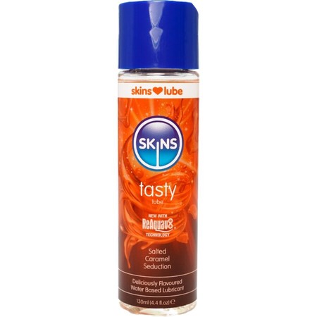 Lubricante Sabor Caramelo Salado SKINS Tasty 130 ml | Sexualitatis