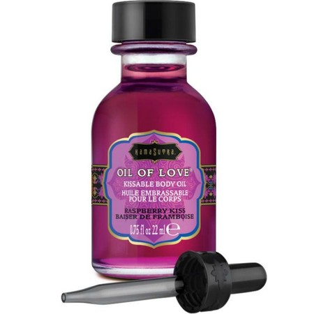 Aceite Comestible Frambuesa Kamasutra 22 ml | Sabor Intenso