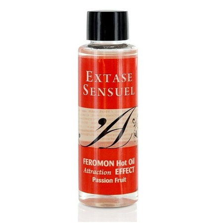 EXTASE SENSUAL Aceite Masaje Efecto Calor Feromonas 100 ml