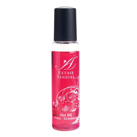 Extase Sensual Aceite Fresa Calor 35 ml | Masaje Estimulante