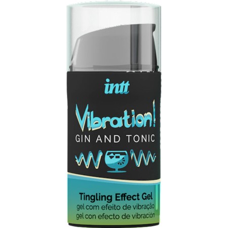 INTT Gel Vibrador Líquido Gin & Tonic 15ml - Estimulante Íntimo