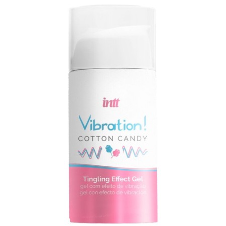 Gel Vibrador Líquido INTT Algodón de Azúcar 15 ml - Sexualitatis