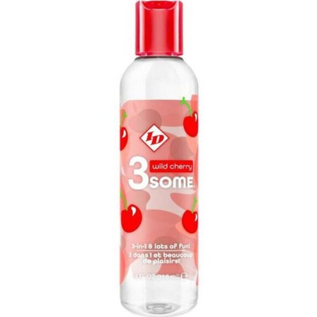 ID 3SOME Lubricante Sabor Cereza 118ml | SexShop